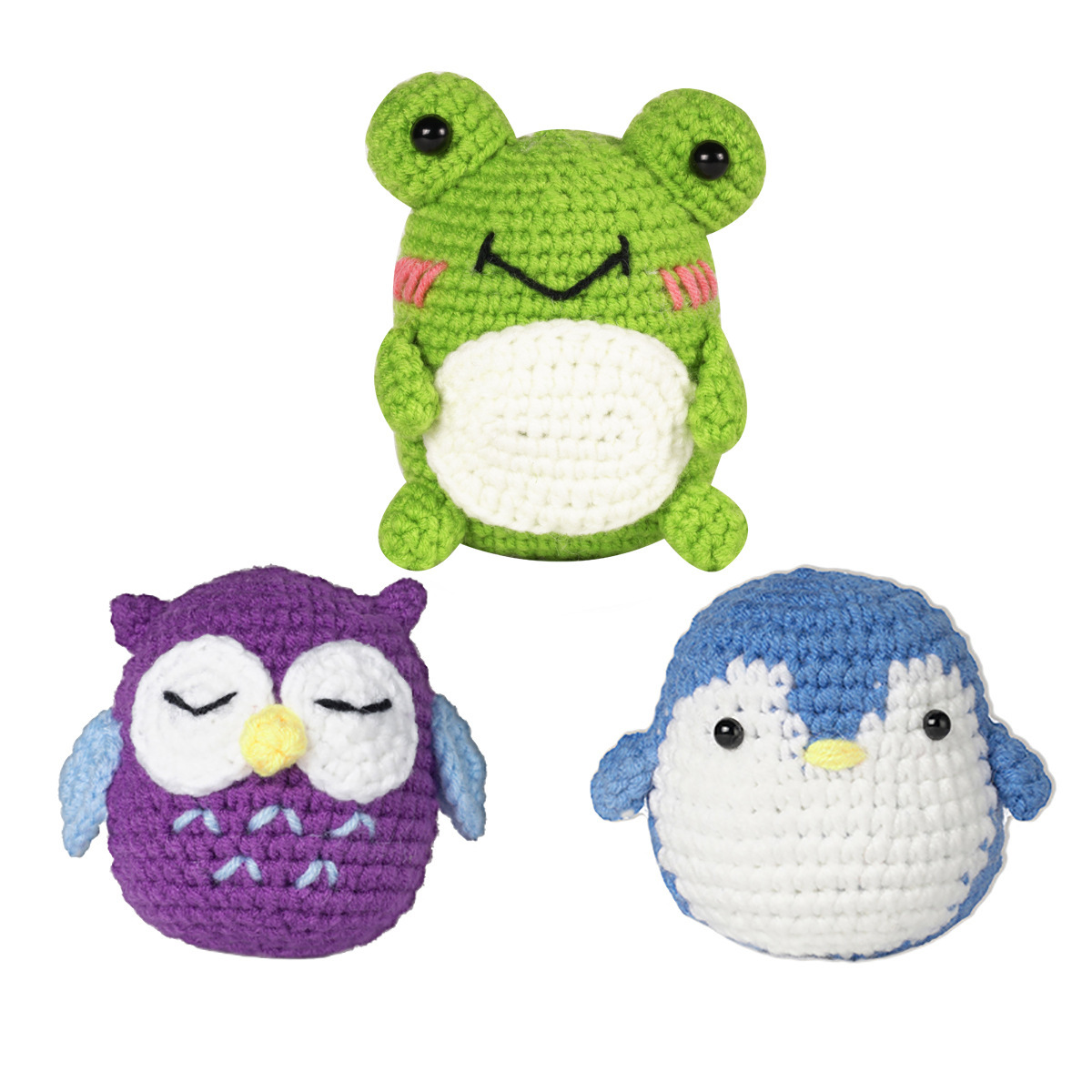M62 New Frog + Penguin + owl