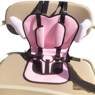Love Angel Model Non-Computer Transportation Three-Way Car Seat Cushion Stroller Stroller Thickeneded Seat Cushion Cotton Pad Release Dustpan (Electric car cushion)
