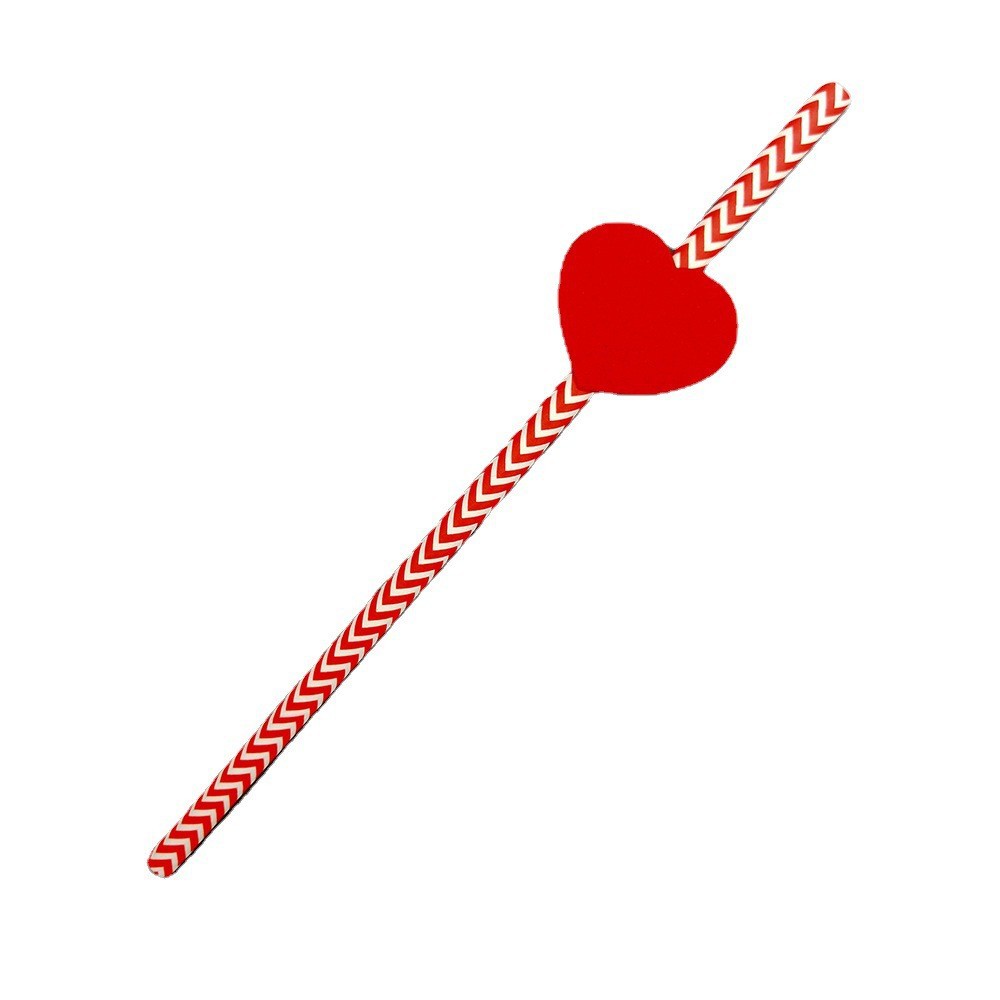 Rojo amor fiesta paja tarjeta paja pastel postre decoración bar despedida de soltero decoración paja Amazon