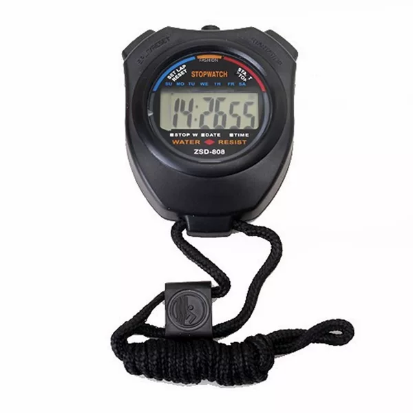 Positive speed stopwatch ZSD-808 double-channel student fitness training competition professional sports stopwatch waterproof timer