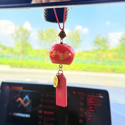 and Happiness, Rearview Mirror – Car hanging - big-apple-long-ping-an