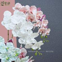 新款3D打印9头蝴蝶兰 爆炸蝴蝶兰仿真花婚庆家居酒店装扮摄影道具