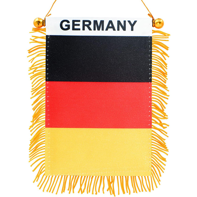 2026 Estados Unidos, Canadá, México, Serie de eventos de la Copa del Mundo, fanáticos alemanes, suministros de vítores, banderas de mano, bufanda de capa