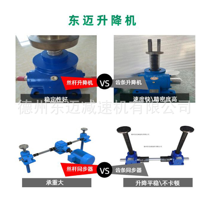 电动气缸PowerBas齿条同步升降器SP蜗轮丝杆升降机平台蜗杆减速机|ms