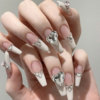 Transparent accessory for manicure, fake nails for nails, wholesale