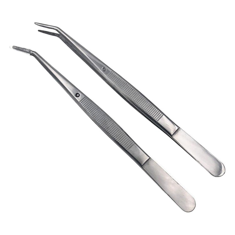 En existencia pinza dental pinzas de acero inoxidable clip oral codo dentado pinzas antideslizantes herramientas dentales