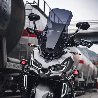 Motorcycle front windshield – for Sanyang Husky 150Adv Scooter