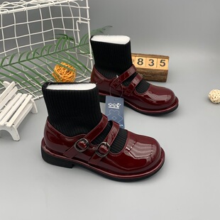 ���˹�Ůͯ��ѥ�R��ѥ2024�＾�¿ͯЬ����ﶬ�д�ͯƤѥ��