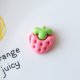 Creative new cute diy accessories avocado lemon carrot fruit resin accessories hair clip accessories wholesale