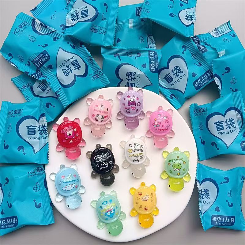 New Luminous Little Turtle Pair Touch Children's Luminous Toy Blind Bag Simulation Animal Surprise Gift Small Ornaments New Luminous Little Turtle Pair Touch Children's Luminous Toy Blind Bag Simulation Animal Surprise Gift Small Ornaments