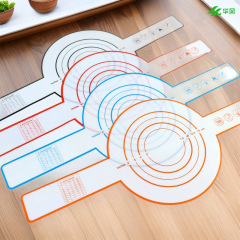 食品グレードのシリコンベーキングマット、グラスファイバー製、高温耐性、ノンスティック、両耳付きベーキングマット、パン用ポータブルシリコンダッチマット