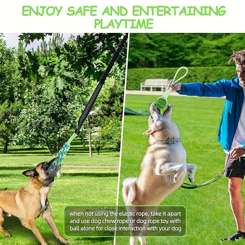Durable Dog Rope Toy For Interactive Chewing And Teeth Cleaning_voghion.com