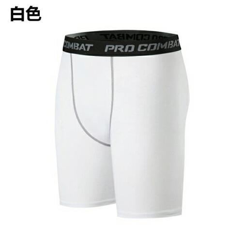 Basketball tight base underwear five-seven split single-leg exercise quick-dry high-elastic shorts for men, American style fitness.