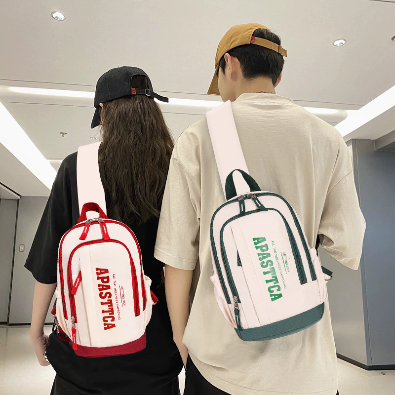 Bolso de pecho para mujeres 2026 nuevo bolso de hombro para mujeres bolso de hombro para hombres bolso de hombro casual para mujeres bolso de hombro para parejas universitarias