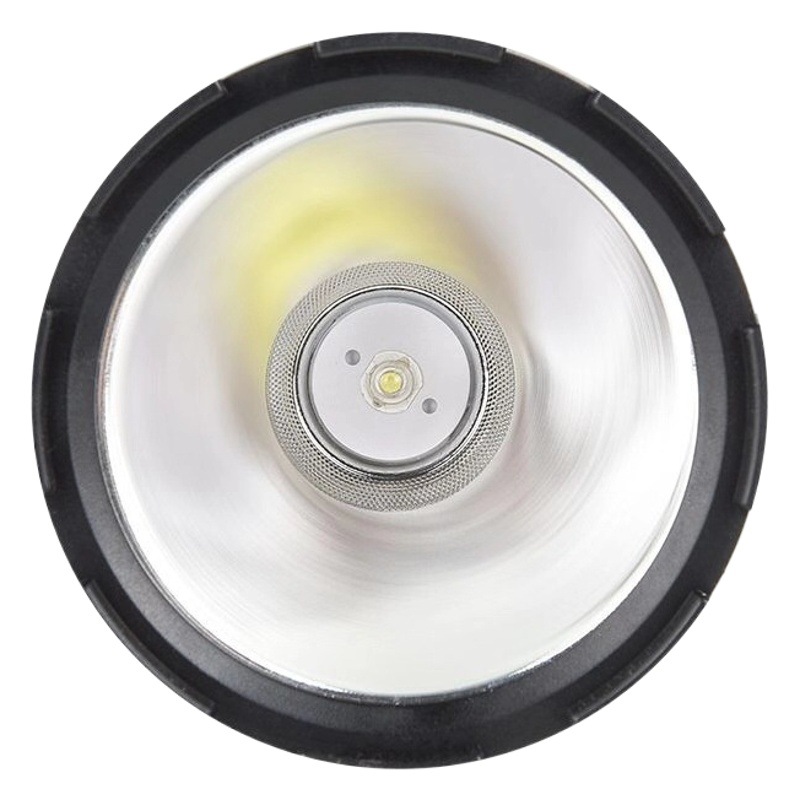 Linterna fuerte luz de carga al aire libre de alta potencia súper brillante hogar de largo alcance iluminación LED reflector portátil con luz lateral