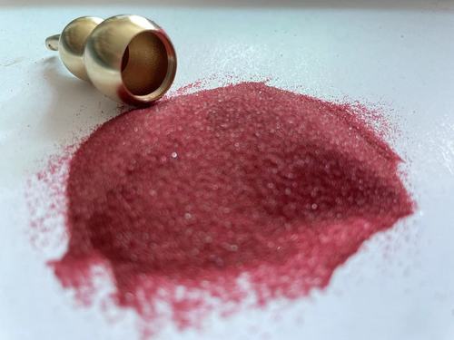 4g red sand bag keychain accessories cinnabar powder granular sand red sand cinnabar can be filled with hollow gourd 