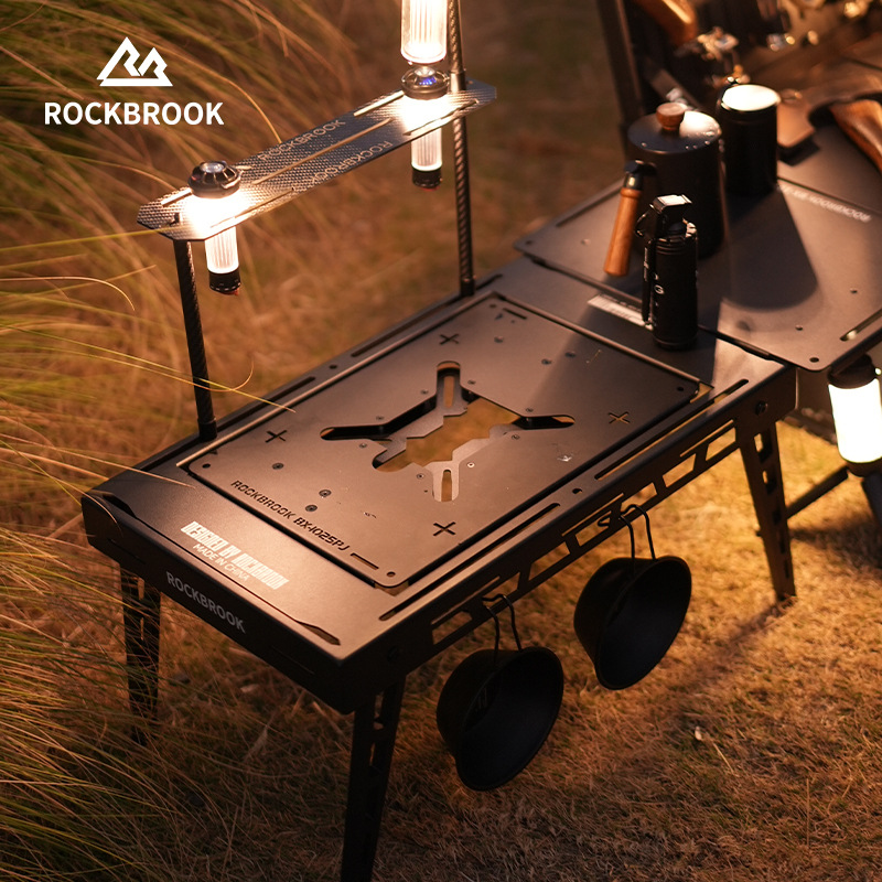 Deer buck aluminio IGT al aire libre soporte multifuncional 1 unidad plegable tabla al aire libre de apertura rápida mesa de camping mesa de picnic