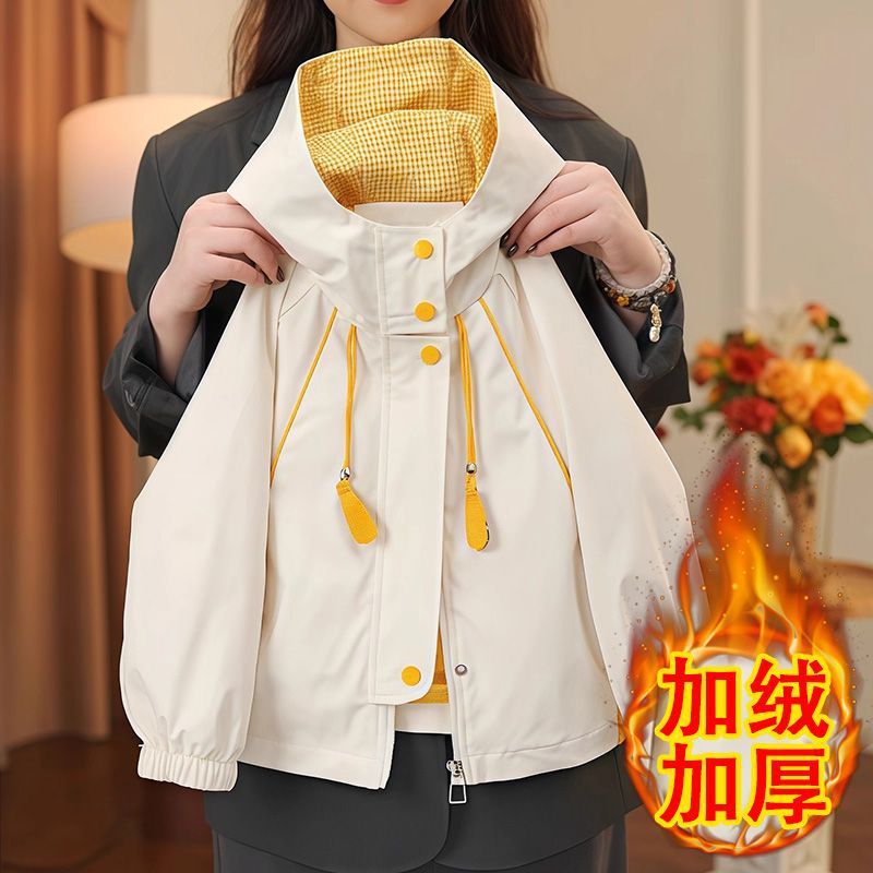 Niñas más abrigo de terciopelo otoño-invierno 2025 nuevo traje de asalto de niños vestidos de otoño niñas casuales chaqueta gruesa superior
