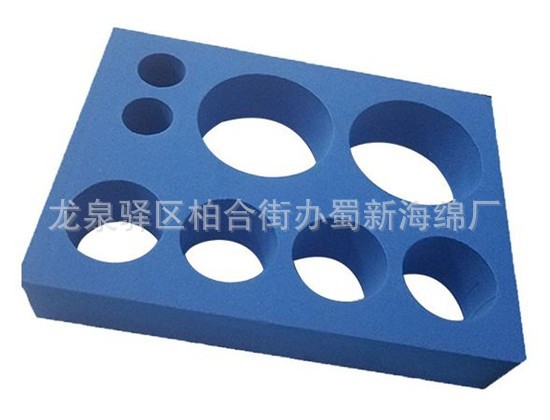 厂家供应黑色45度60度硬泡沫EVA成型汽车零部件包装/雕刻成型EVA