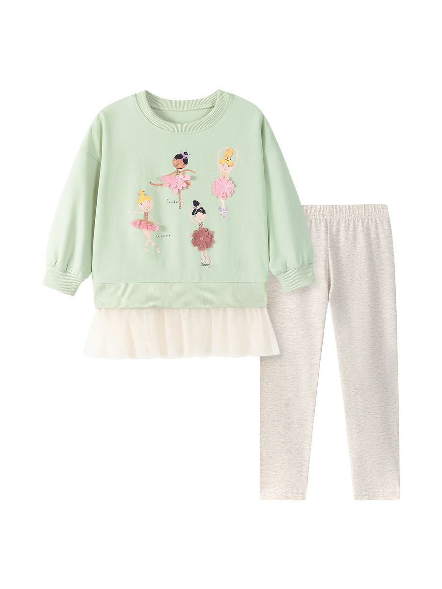 Little Maven nuevo traje de otoño para niñas estilo europeo y americano traje de moda para niños lindo ropa infantil