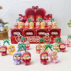 バブルマート CRYBABY 新製品 インタオ泣き赤ちゃん 愛の涙シリーズ 樹脂植毛 かわいいペンダント ブラインドボックス