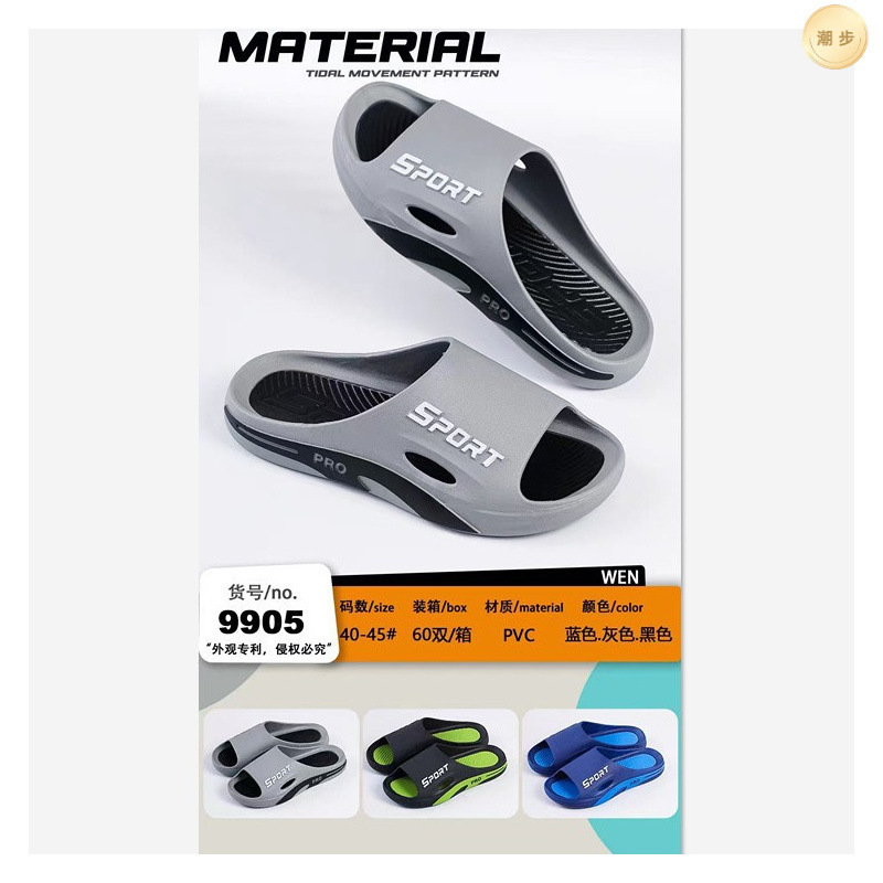 Fashion Men's Slippers Summer New Style Home Wear Casual Men's Slippers Non-Slip Double Size Wholesale Men's Slippers Fashion Men's Slippers Summer New Style Home Wear Casual Men's Slippers Non-Slip Double Size Wholesale Men's Slippers