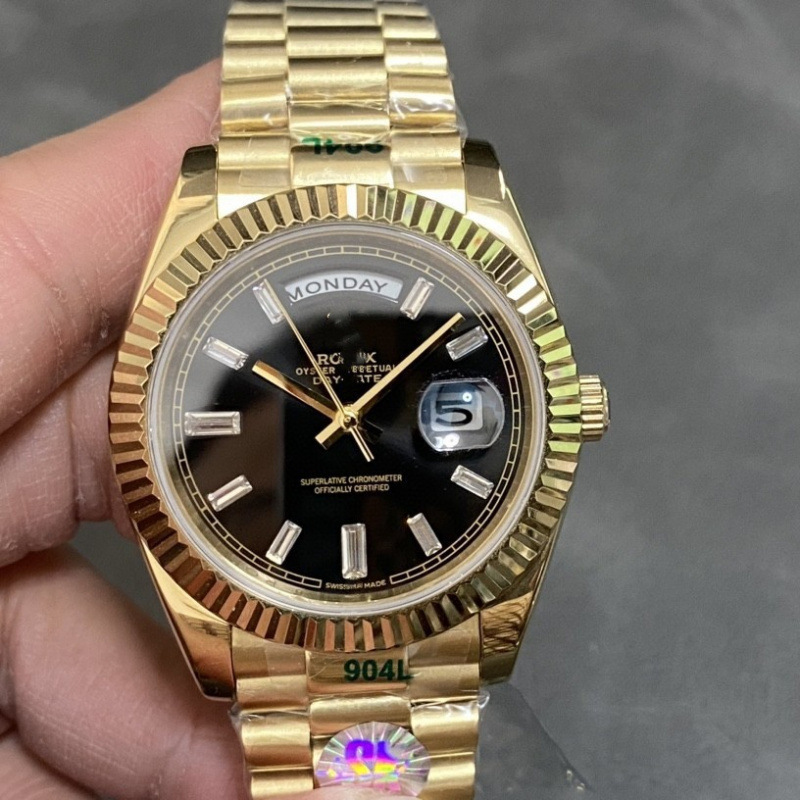 Black Rock Sugar N Manufacturer Direct Sales Water Ghost Datejust Watch Ew Automatic Mechanical Watch Waterproof Luminous C Factory Datejust Dropshipping