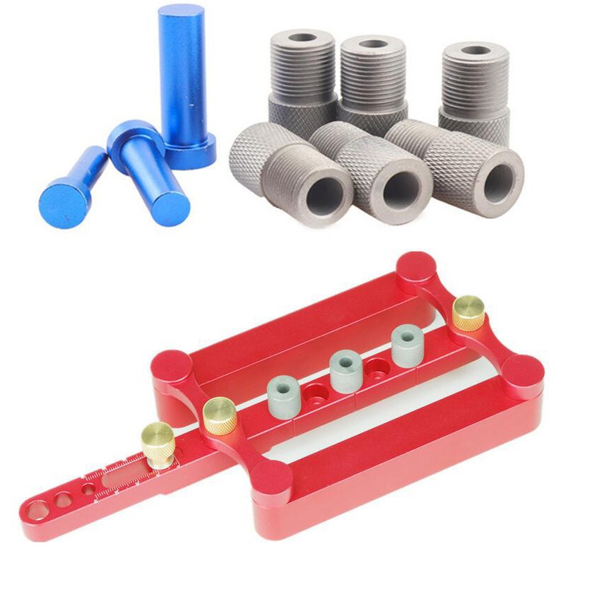 木工打孔定位器 圆木榫打孔器 定位器 开孔器 DIY木工工具