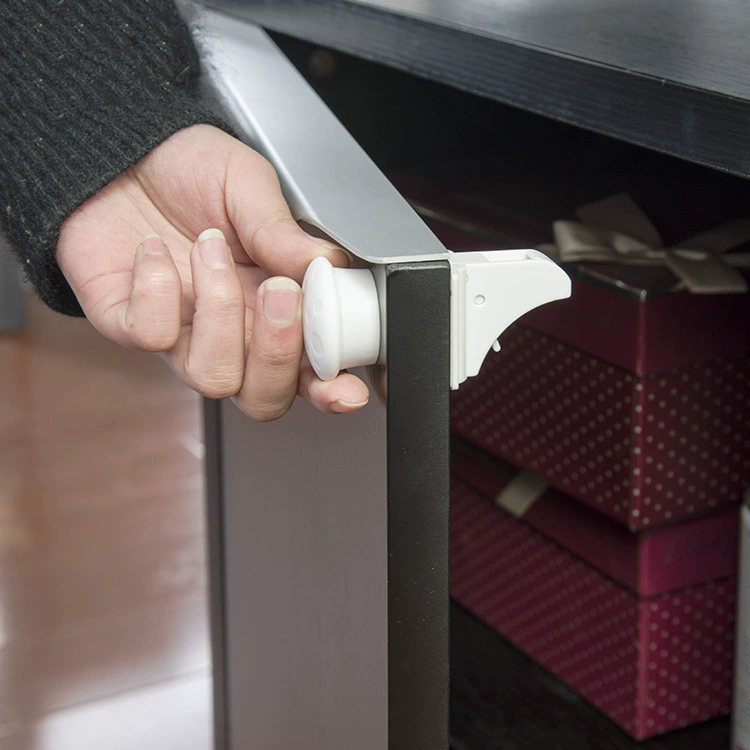Детские магнитные замки Ящик безопасности замок Детские двери шкафа магический замок невидимый детский замок безопасности Магнитный замок