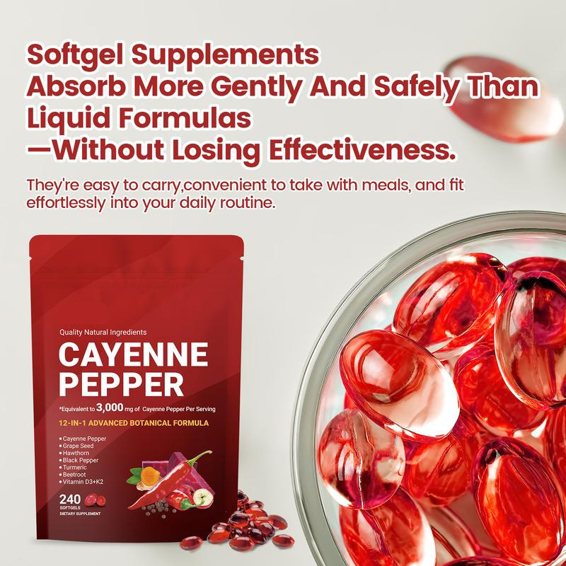 TK现货 辣椒胶囊Cayenne Pepper Softgels Supplement源头厂家|undefined