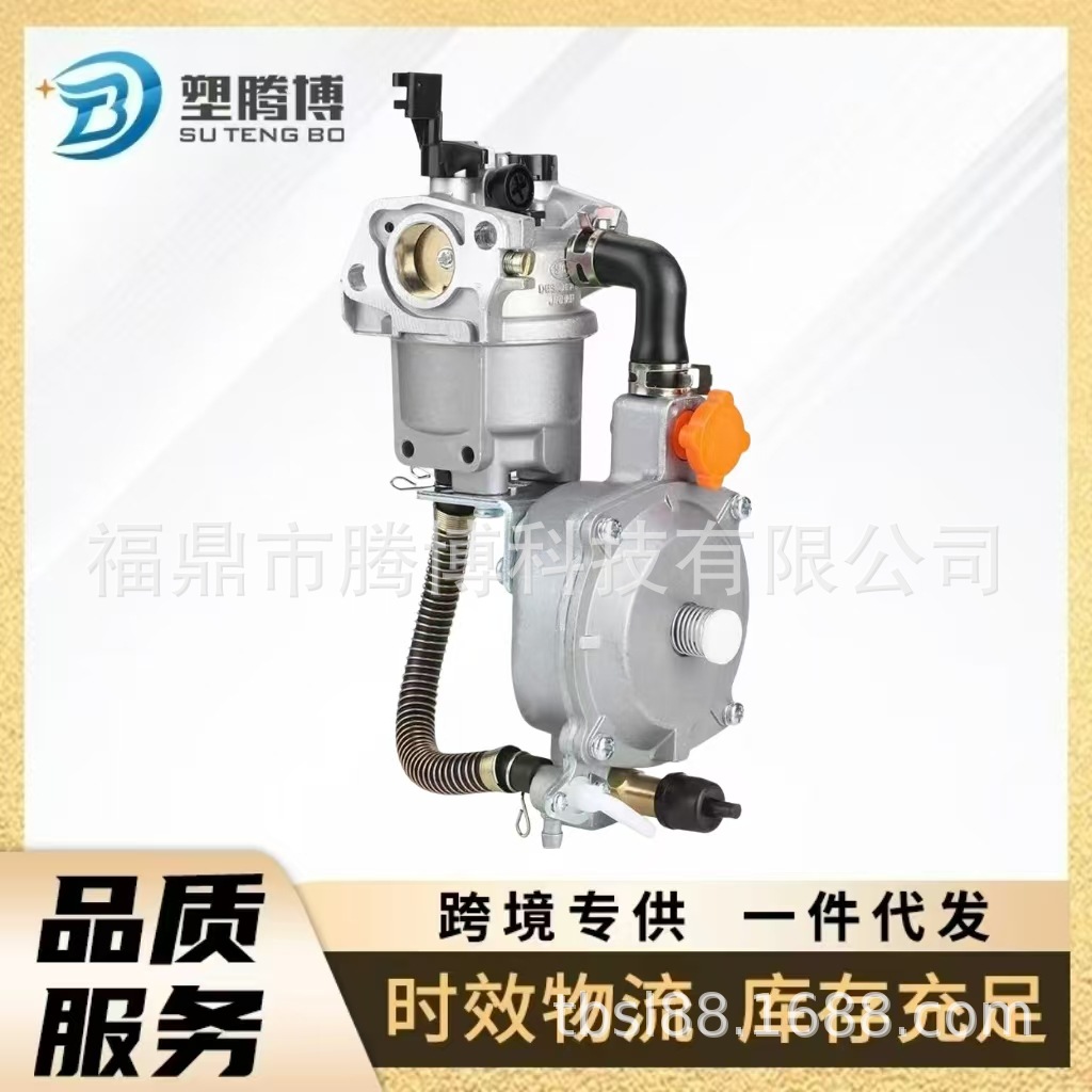LPG NG 168F GX160 8HP 9HP 2kw-6.5kw dual-fuel carburetor for water pump unit