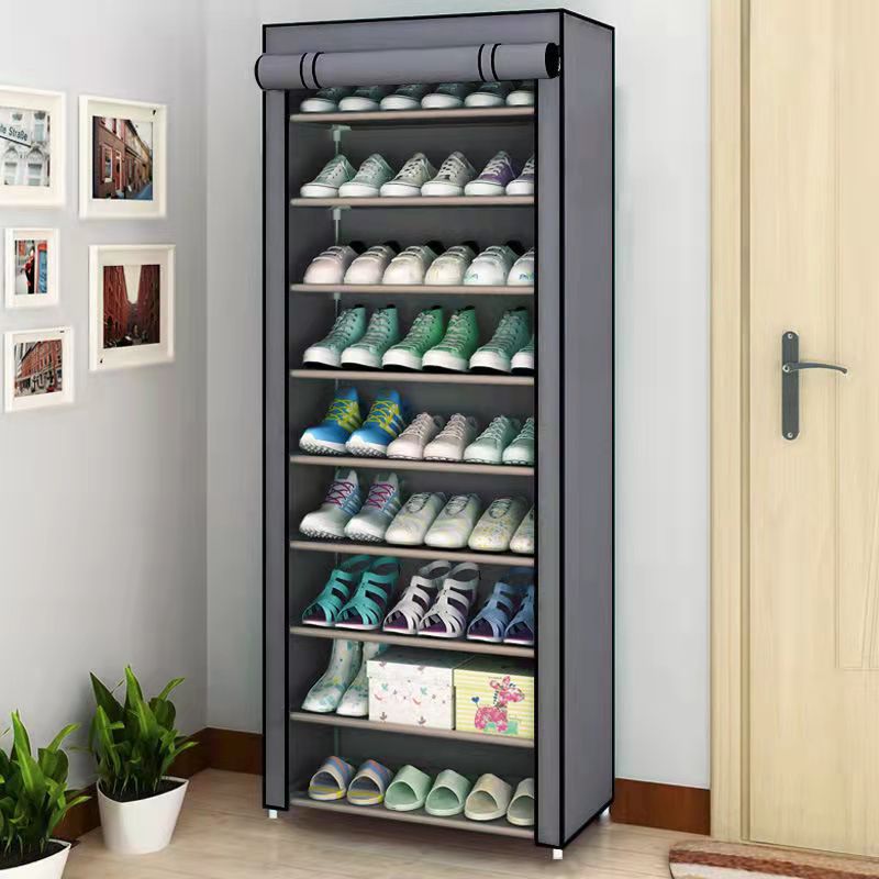 Cross-border Dustproof Shoe Rack Shoe Cabinet Storage Rack Multi-layer Shoe Rack Storage Rack Small Shoe Rack Dormitory Household Simple Space-saving