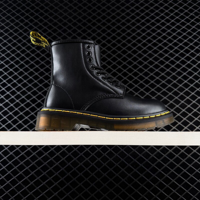 Sinclair High-Top British Punk Retro Motorcycle Boots for Men and Women with Thick Soles and Chunky Heels, Low-Top Martin Casual Boots