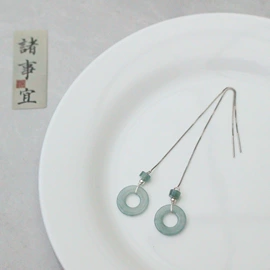 和田玉项饰;天然玉石手饰;和田玉手饰