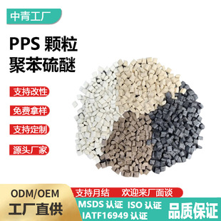 Pps Color Change and Modification 20% 30% 40% Glass Fiber Reinforced High Toughness High Strength Polyphenylene Sulfide Engineering Plastic Particles