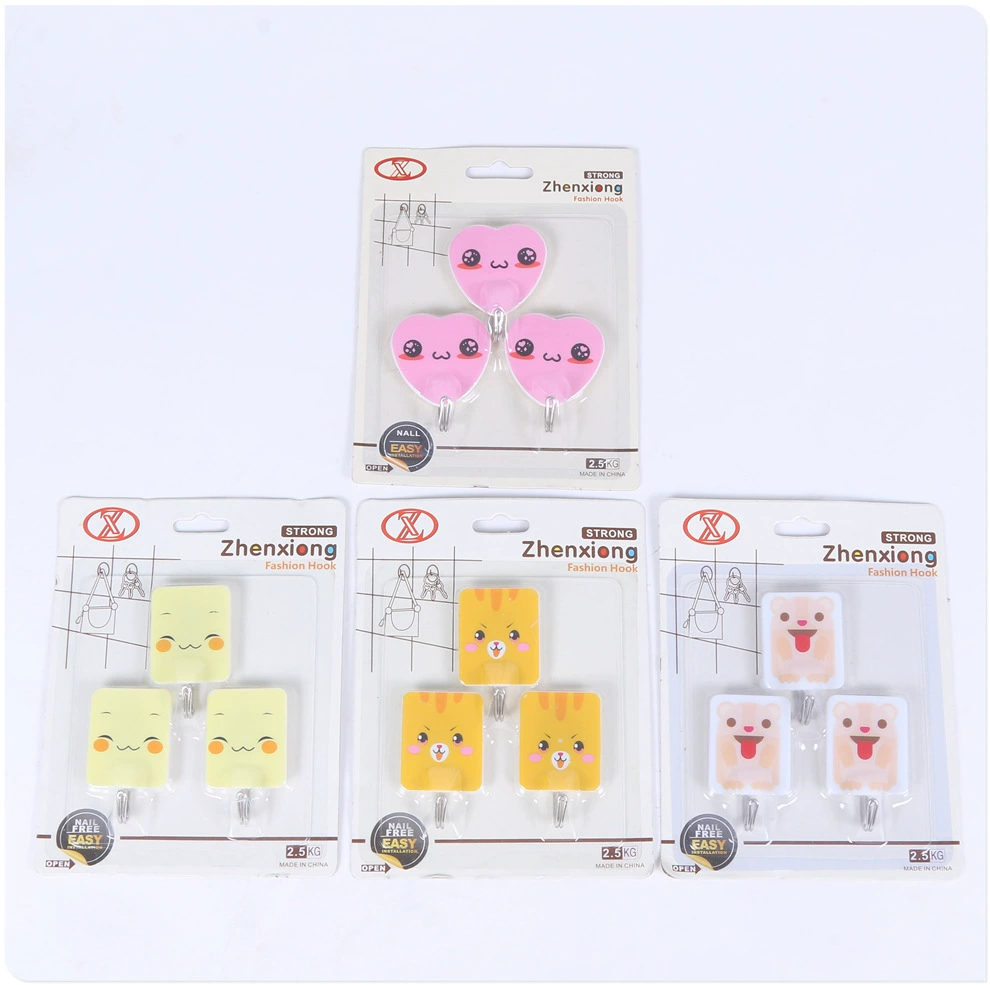 Hook wall self-adhesive punch-free strong adhesive hook wardrobe kitchen household multi-functional adhesive does not fall off the paste