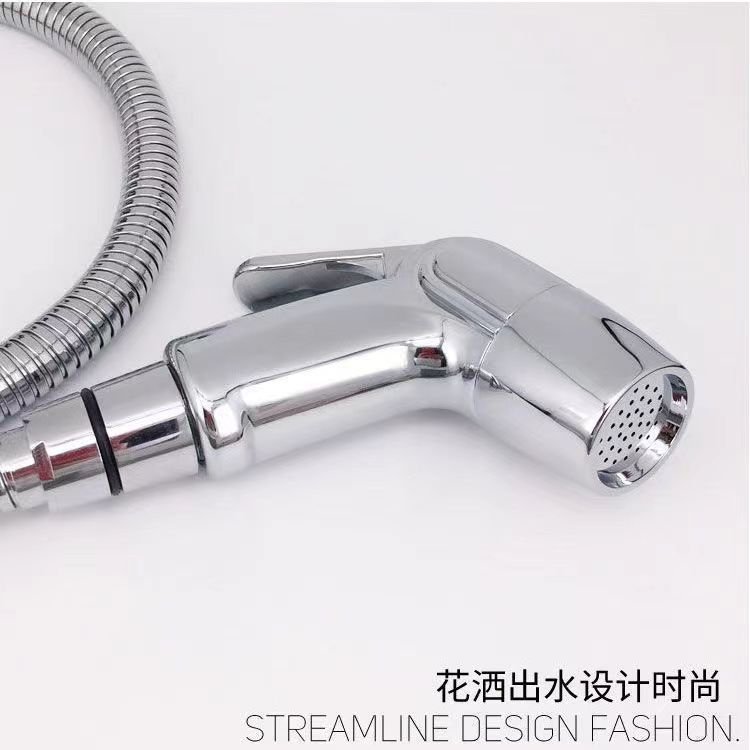 Pressurized bathroom, multi-functional toilet companion, spray gun, feminine washer, nozzle for flushing the toilet, high-pressure water gun undefined