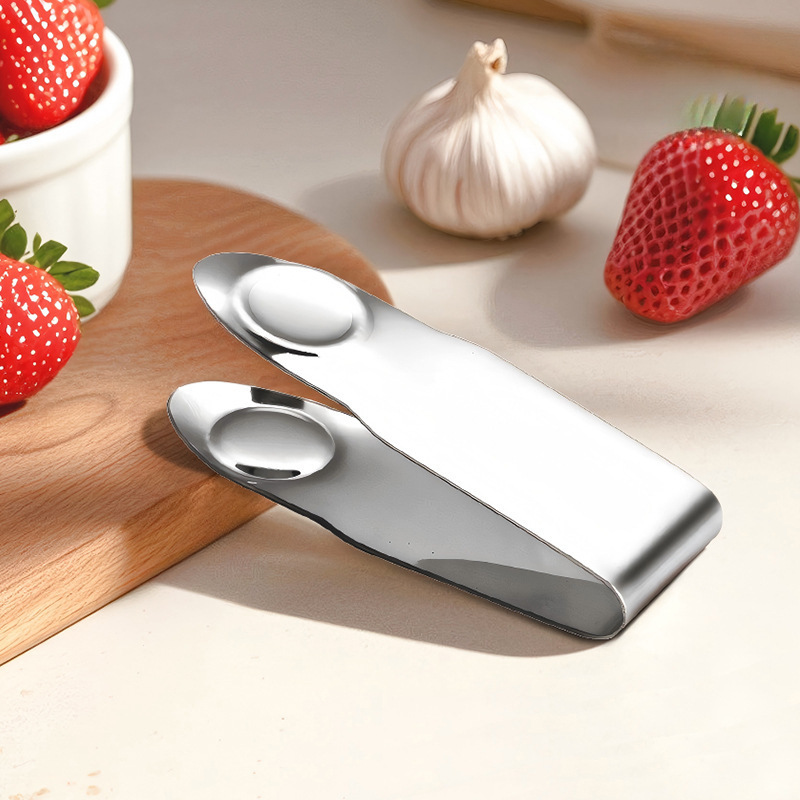 现货不锈钢草莓去蒂夹多功能除梗夹迷你蔬果去梗器实用厨房小工具