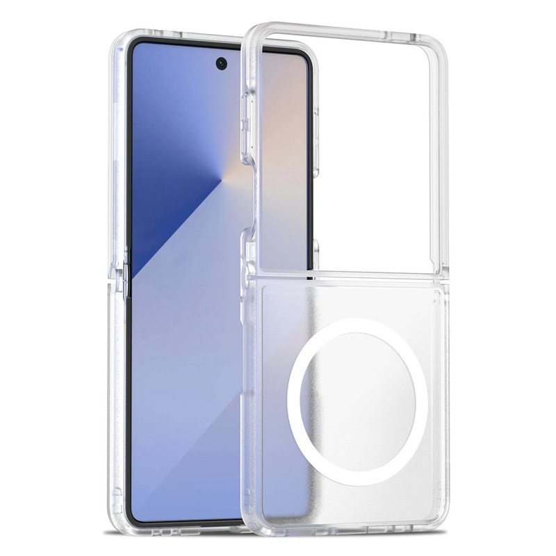适用三星Z Fold 7左右折叠手机壳Z Flip 7肤感半透磨砂磁吸保护套|undefined