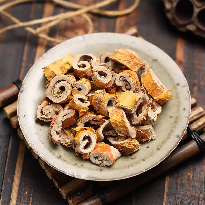 Sang Bai Pi Mulberry Root Bark 500g Dried Chinese Herbal Slices for Decoction and Tea overview