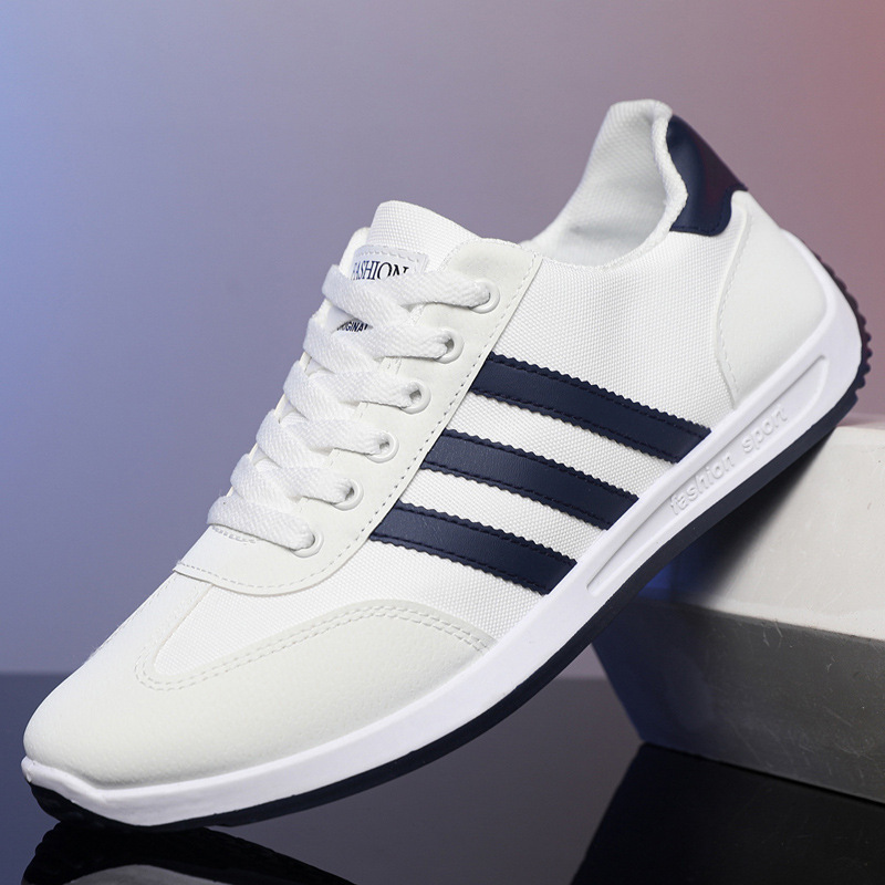 Men's Trendy Versatile Sports Casual Canvas Sneakers for Running, Breathable Soft Sole New Autumn Style