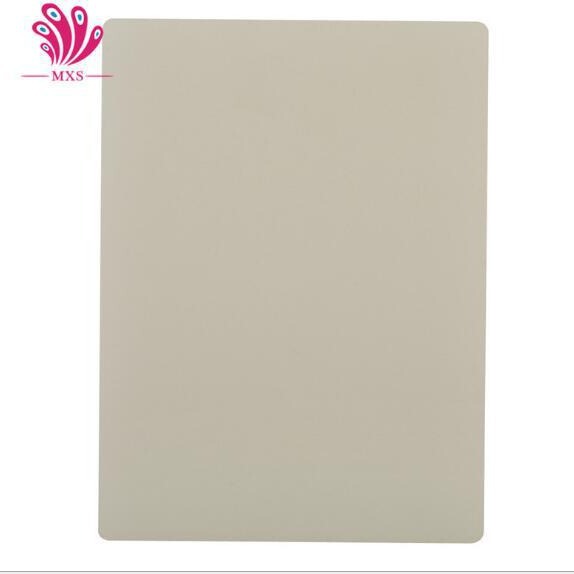 New Embroidered Semi-permanent Practice Leather Blank Imitation Leather Soft Double-sided White Leather Easy Coloring for Beginners