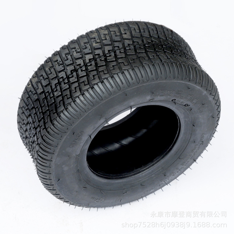 Vehículo eléctrico plegable 13X5.00-6 neumáticos 500-6 neumáticos cortadora de césped motor de gasolina neumáticos kart de playa