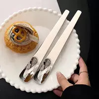 Красная ложка из нержавеющей стали для мороженого