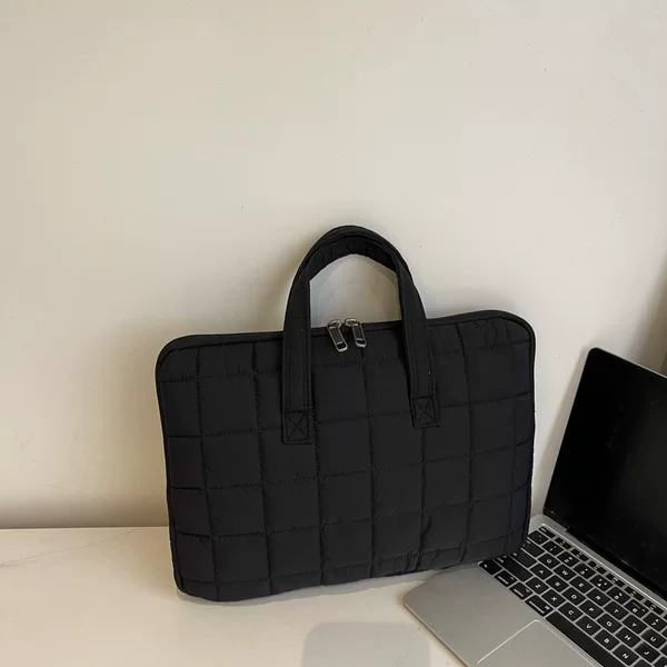 Korean Style Ins Embroidered Cotton-Lined Fashion Inner Bag 11inch Tablet Protective Case 13inch Laptop Bag