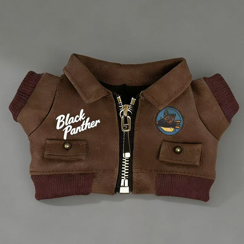 Only Labubu Doll Clothes for the First, Second, and Third Generations, 17cm Jacket and Pants Set