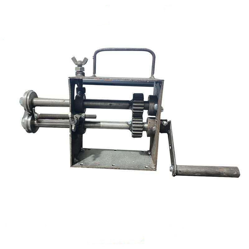 手动卷板机小型咬口机卷圆机白铁皮保温压边机铝皮卷筒机卷管机