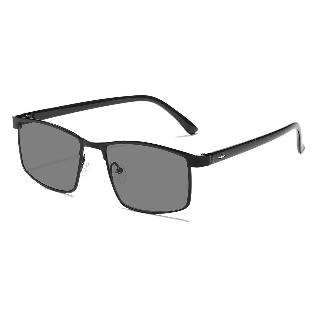 Hombres metro cuadrado de uñas gafas de sol de metal simple gafas de sol 2023 nueva fotografía de conducción gafas de sol moda