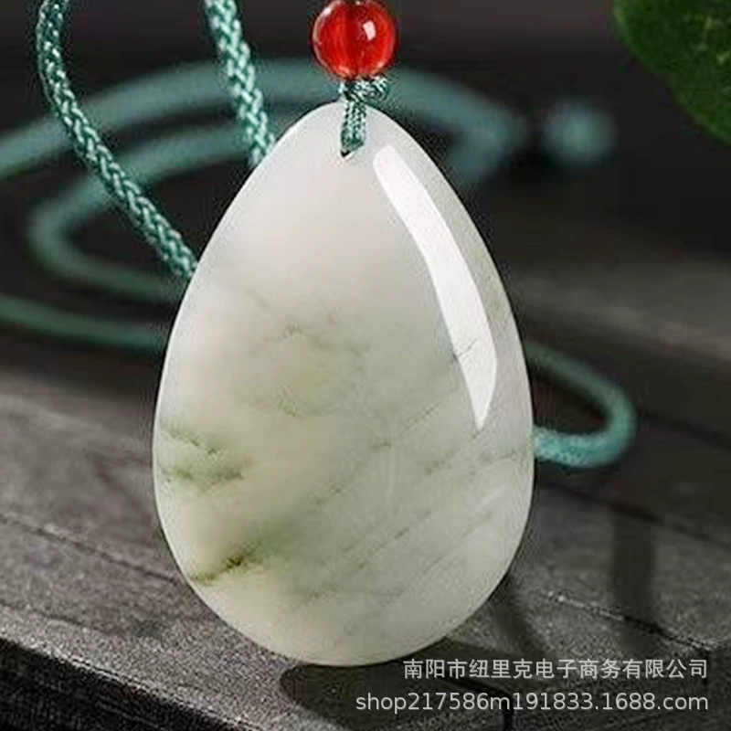 Tianshan Cuida капли воды новый китайский стиль подвеска простой леди нефритовый подвеска Tianshan Cui подвеска оптом