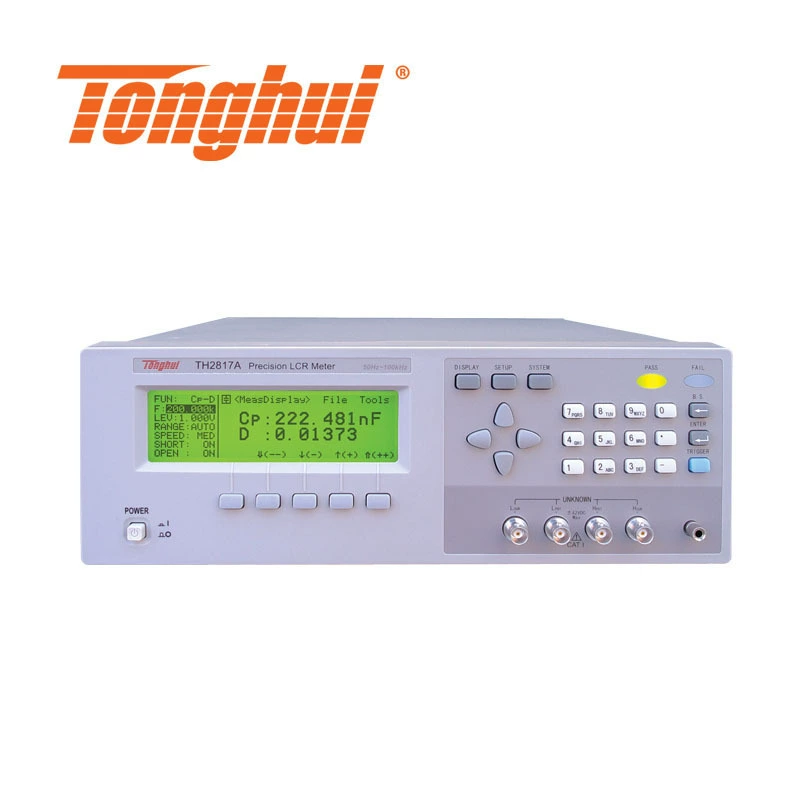 Tonghui LCR цифровой мост TH2811D 2830 2817A TH2817B индуктивный конденсаторный тестер сопротивления